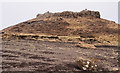 NM4735 : Rocks of summit area Dùnan nan Nighean by Trevor Littlewood