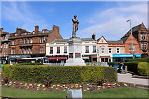 NS3321 : Burns Statue Square, Ayr by Billy McCrorie
