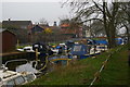 TM4291 : Quayside and boats, Beccles by Christopher Hilton