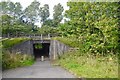 Path under the A9