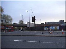TQ1978 : Chiswick Roundabout from the North Circular Road by David Howard
