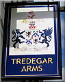 Tredegar Arms name sign, Rogerstone