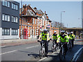 London Marathon - police cyclists