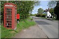 Telephone box at Bell Heath