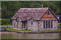 Cornwall : Bathing house at Pentillie Quay