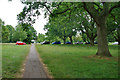 Path across part of Earlswood Common