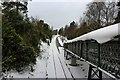 NS2983 : A Snowy Helensburgh Upper by Adam Forsyth
