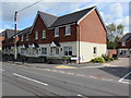 Recently-built houses, Tregwilym Road, Rogerstone