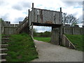 SE6452 : The Porta Praetoria [or main gate] of the Roman fort at Murton by Christine Johnstone