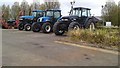 Tractors at Newton Rigg Campus