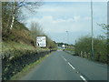 A469 nears A4049 junction at Tir-phil