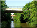 Canal bridges east of Newbold on Avon in Warwickshire