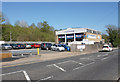 Automotive garage on West Wycombe Road