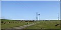 The masts of Davidstow radio station