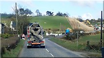 J1727 : Approaching the realignment works on the B8 east of Mayobridge by Eric Jones