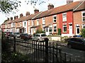 Terraced cottages in Bowthorpe Road