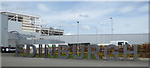 NT1573 : Edinburgh sign at Edinburgh Airport by Thomas Nugent