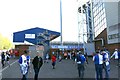 SD6726 : The entrance to the Riverside Stand at Ewood Park by Steve Daniels
