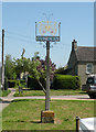 TL5770 : Wicken Village Sign by Keith Edkins