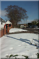 Stanbury Road, Torquay, in the snow