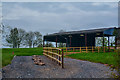 East Devon : Grassy Field & Barn