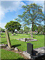 Gravestones in Heaton Cemetery