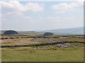 SD9970 : Small area of limestone pavement on the moor by Stephen Craven
