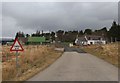 Approaching Kinbrace on the B871