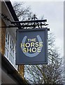 The Horse Shoe (2) - sign, Bridge Street, Bampton, Oxon