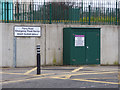 Ferry Road emergency flood barrier