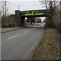 Low railway bridge near Blake Street railway station, Hill Hook, Sutton Coldfield