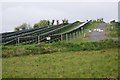 SS6195 : Solar farm at Caergynedd-fach by Simon Mortimer