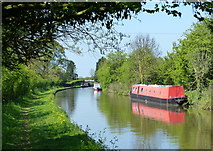 SJ7725 : Shropshire Union Canal at Old Lea by Mat Fascione