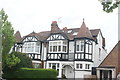 View of a castle-like house on Chesterfield Road