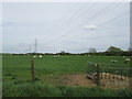 Power lines near West Harsley