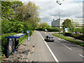 Squareabout bus stop, Haslett Avenue East, Crawley