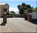 Kingshill Court entrance, Newport 