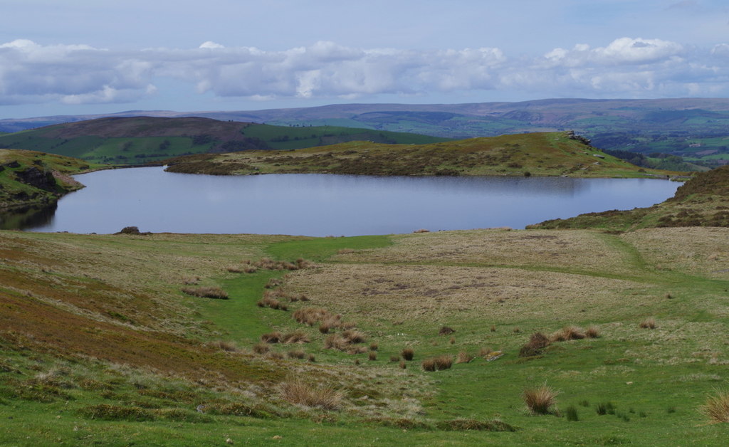 Hillside with view to Pant y Llyn © Andrew Hill cc-by-sa/2.0 ...