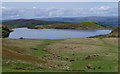 SO0446 : Hillside with view to Pant y Llyn by Andrew Hill