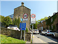 Signs at the bottom of Old Church Lane