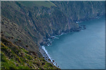 SS7349 : North Devon : Coastal Scenery by Lewis Clarke