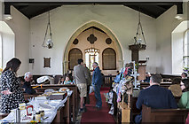 TF1385 : Interior, St Thomas's church, Legsby by Julian P Guffogg