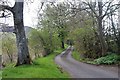 Farm road to Easter Coul