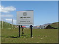 Entrance to Ardnahoe Distillery