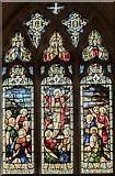 TA1703 : Stained glass window, Holy Trinity church, Swallow by Julian P Guffogg