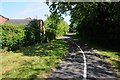 SO8652 : Cycleway and path in St Peter's by Philip Halling