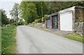 Garages, just off Barhill Road