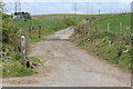 Lane up to Eglwysilan Common