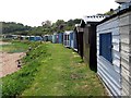 Beach huts, Coldingham Bay