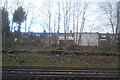 Houses on Melfort Rd seen from Sutton & Mole Valley Line